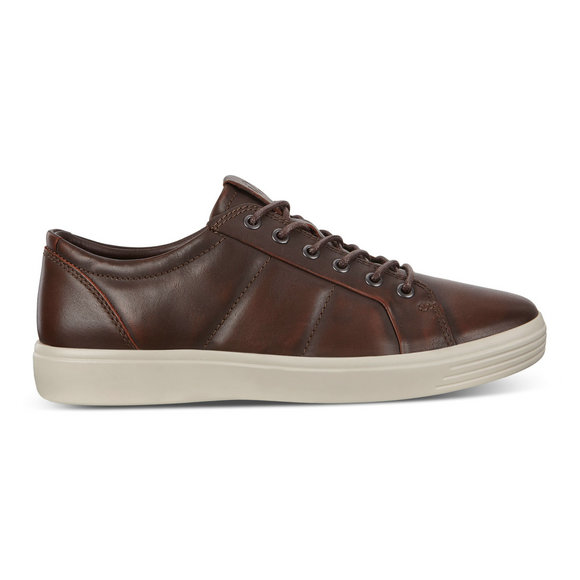 ECCO Soft 7 Men's Padded Leather Sneakers
